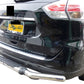 Vanguard Stainless Steel Rear Guards Rear Bumper Guards Bumper Guard for 2014-2015 nissan rogue select nan