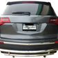 Vanguard Stainless Steel Rear Guards Rear Bumper Guards Bumper Guard for 2007-2013 acura mdx nan