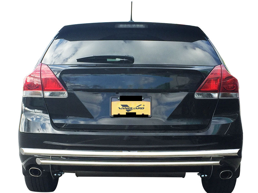 Vanguard Stainless Steel Rear Guards Rear Bumper Guards Bumper Guard for 2009-2015 toyota venza nan