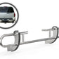 Vanguard Stainless Steel Rear Guards Rear Bumper Guards Bumper Guard for 2005-2015 nissan armada nan