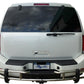 Vanguard Stainless Steel Rear Guards Rear Bumper Guards Bumper Guard for 2005-2015 nissan armada nan