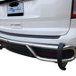 Vanguard Stainless Steel Rear Guards Rear Bumper Guards Bumper Guard for 2011-2019 ford explorer nan