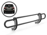 Vanguard Black Powdercoat Rear Guards Rear Bumper Guards Bumper Guard for 2013-2013 infiniti jx35 nan