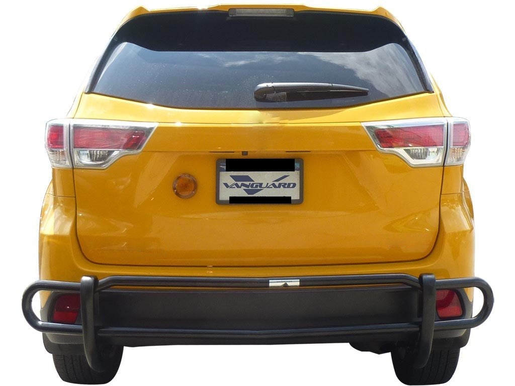 Vanguard Black Powdercoat Rear Guards Rear Bumper Guards Bumper Guard for 2001-2019 toyota highlander nan