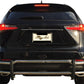Vanguard Stainless Steel Rear Guards Rear Bumper Guards Bumper Guard for 2015-2017 lexus nx200t nan