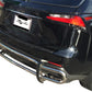Vanguard Stainless Steel Rear Guards Rear Bumper Guards Bumper Guard for 2015-2017 lexus nx200t nan