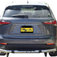 Vanguard Stainless Steel Rear Guards Rear Bumper Guards Bumper Guard for 2015-2017 lexus nx200t nan