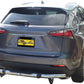 Vanguard Stainless Steel Rear Guards Rear Bumper Guards Bumper Guard for 2015-2017 lexus nx200t nan