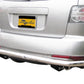 Vanguard Stainless Steel Rear Guards Rear Bumper Guards Bumper Guard for 2007-2012 mazda cx-7 nan