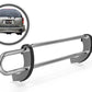 Vanguard Stainless Steel Rear Guards Rear Bumper Guards Bumper Guard for 2002-2009 chevrolet trailblazer nan