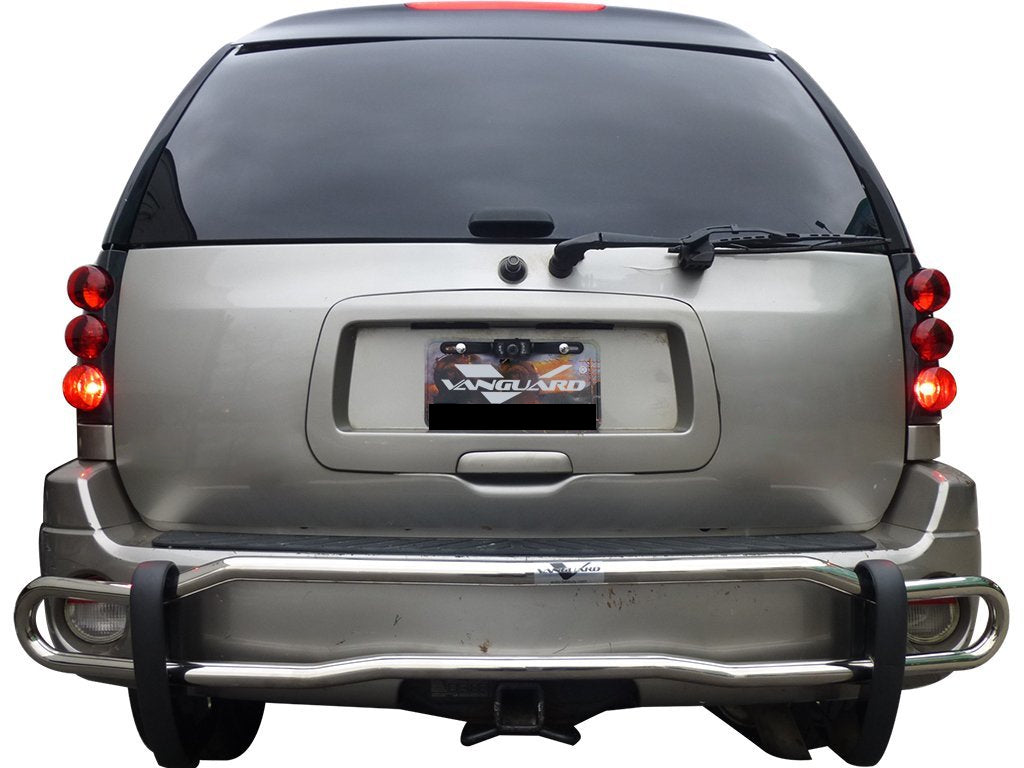 Vanguard Stainless Steel Rear Guards Rear Bumper Guards Bumper Guard for 2002-2009 chevrolet trailblazer nan