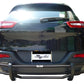 Vanguard Black Powdercoat Rear Guards Rear Bumper Guards Bumper Guard for 2014-2023 jeep cherokee nan