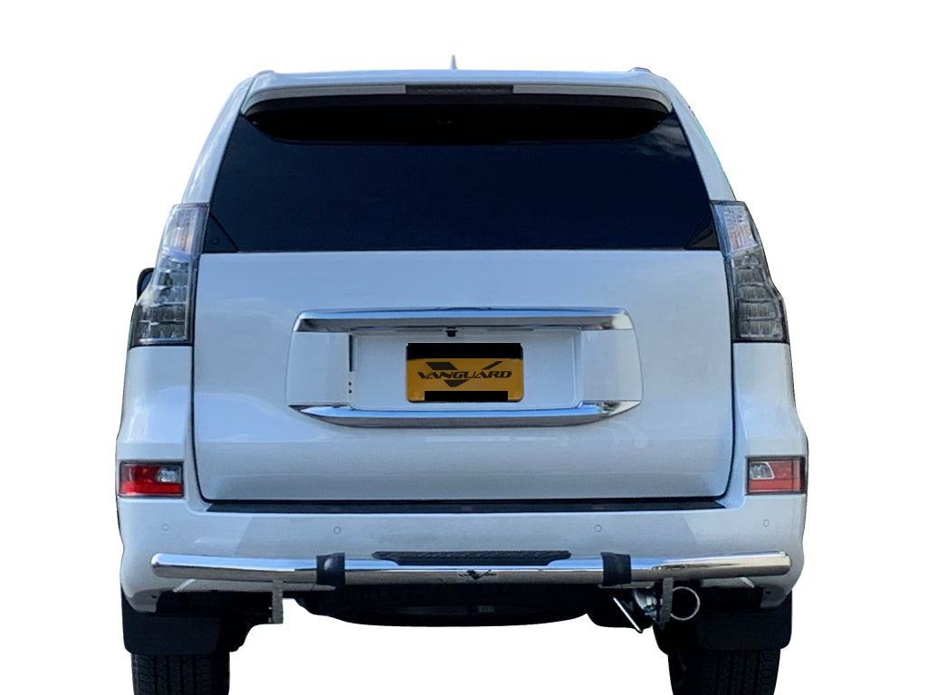Vanguard Stainless Steel Rear Guards Rear Bumper Guards Bumper Guard for 2003-2009 lexus gx470 nan