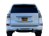 Vanguard Stainless Steel Rear Guards Rear Bumper Guards Bumper Guard for 2010-2023 lexus gx460 nan