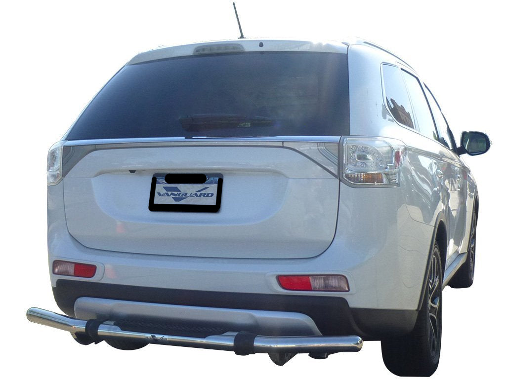 Vanguard Stainless Steel Rear Guards Rear Bumper Guards Bumper Guard for 2007-2014 mazda cx-9 nan