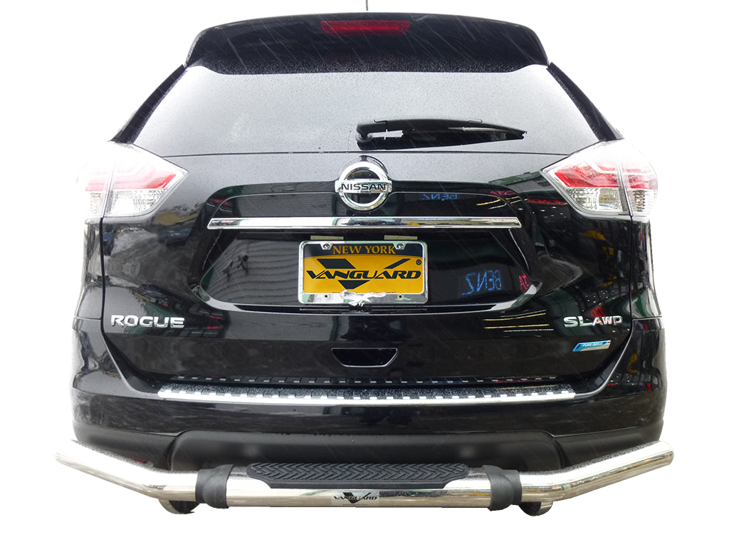 Vanguard Stainless Steel Rear Guards Rear Bumper Guards Bumper Guard for 2008-2013 nissan rogue nan