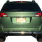 Vanguard Stainless Steel Rear Guards Rear Bumper Guards Bumper Guard for 2007-2013 subaru forester nan