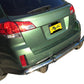 Vanguard Stainless Steel Rear Guards Rear Bumper Guards Bumper Guard for 2007-2013 subaru forester nan