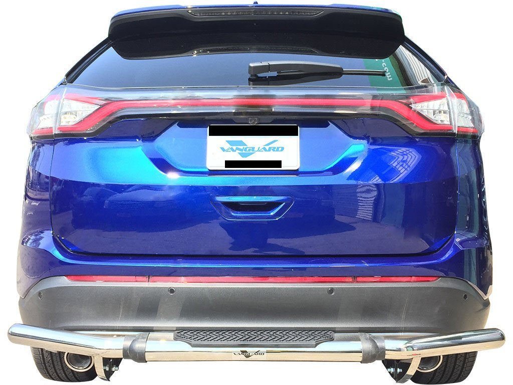 Vanguard Stainless Steel Rear Guards Rear Bumper Guards Bumper Guard for 2020-2024 ford escape nan