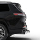 Vanguard Stainless Steel Rear Guards Rear Bumper Guards Bumper Guard for 2022-2024 jeep grand cherokee nan