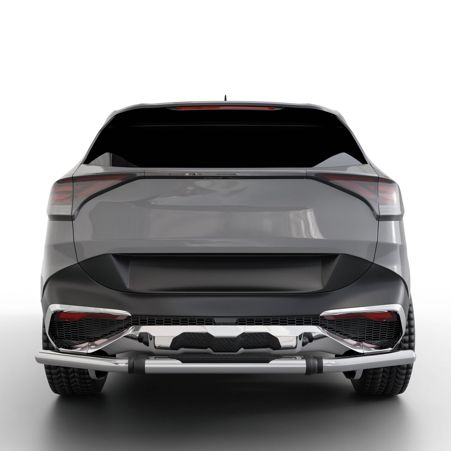 Vanguard Stainless Steel Rear Guards Rear Bumper Guards Bumper Guard for 2023-2025 kia sportage nan