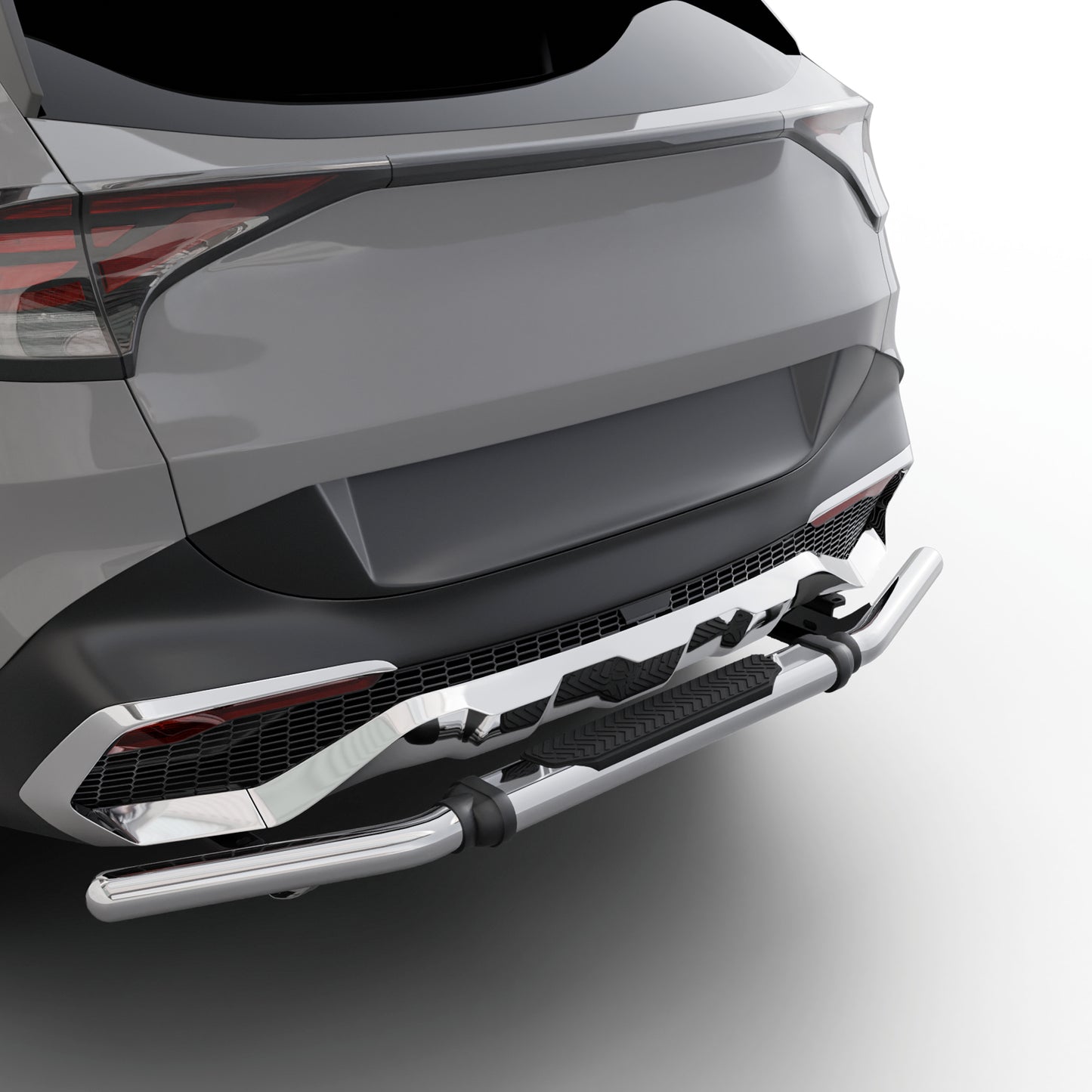Vanguard Stainless Steel Rear Guards Rear Bumper Guards Bumper Guard for 2023-2025 kia sportage nan