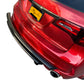 Vanguard Black Powdercoat Rear Guards Rear Bumper Guards Bumper Guard for 2013-2018 acura rdx nan