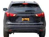 Vanguard Black Powdercoat Rear Guards Rear Bumper Guards Bumper Guard for 2008-2020 nissan rogue nan
