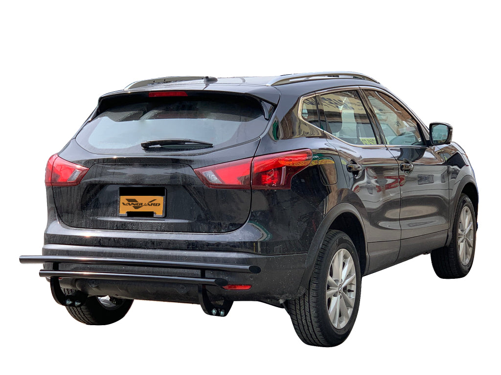 Vanguard Black Powdercoat Rear Guards Rear Bumper Guards Bumper Guard for 2022-2024 mitsubishi outlander nan