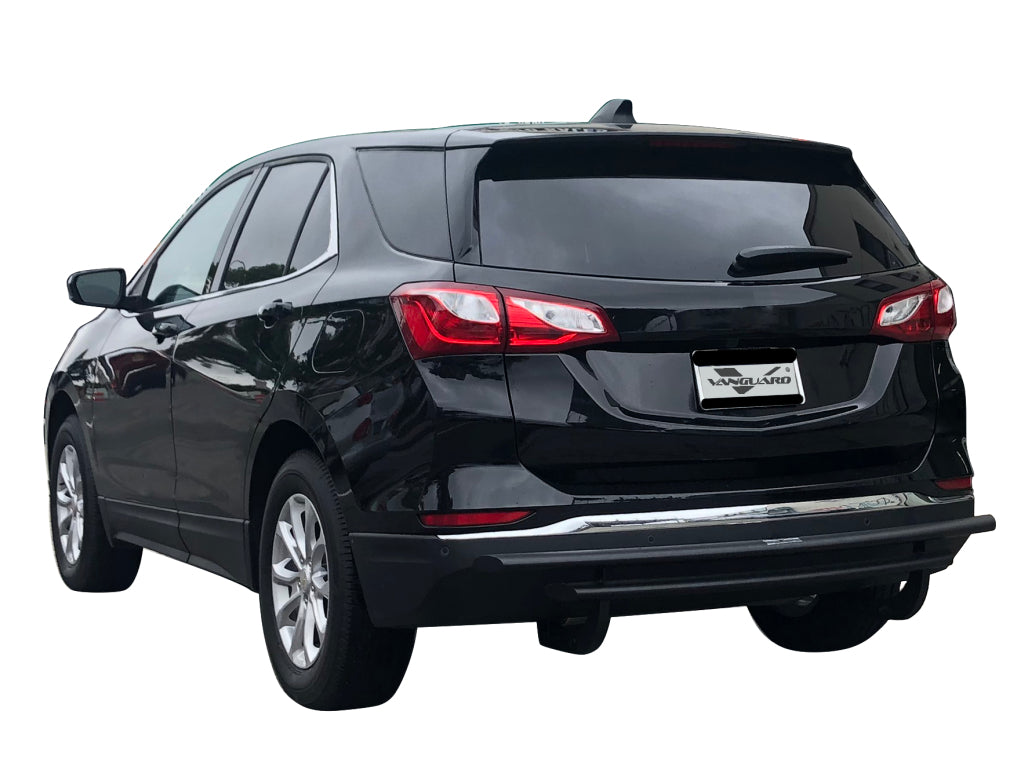 Vanguard Black Powdercoat Rear Guards Rear Bumper Guards Bumper Guard for 2018-2024 chevrolet equinox nan