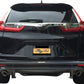 Vanguard Black Powdercoat Rear Guards Rear Bumper Guards Bumper Guard for 2017-2024 honda cr-v nan