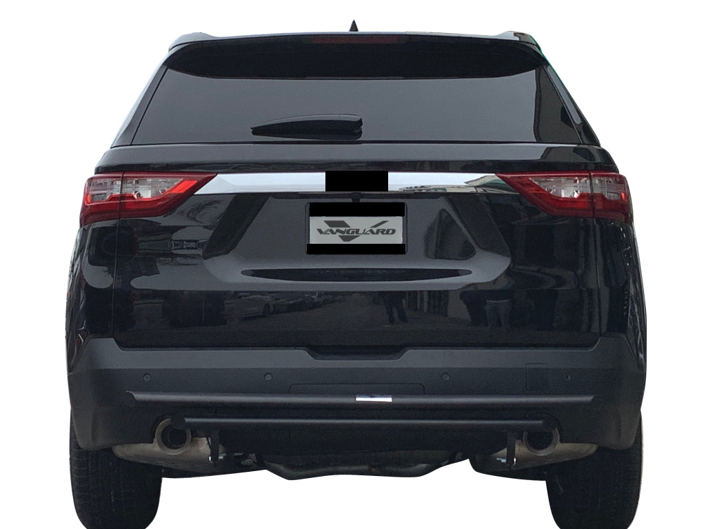 Vanguard Black Powdercoat Rear Guards Rear Bumper Guards Bumper Guard for 2018-2023 chevrolet traverse nan