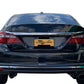 Vanguard Black Powdercoat Rear Guards Rear Bumper Guards Bumper Guard for 2013-2017 honda accord nan