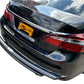 Vanguard Black Powdercoat Rear Guards Rear Bumper Guards Bumper Guard for 2013-2017 honda accord nan