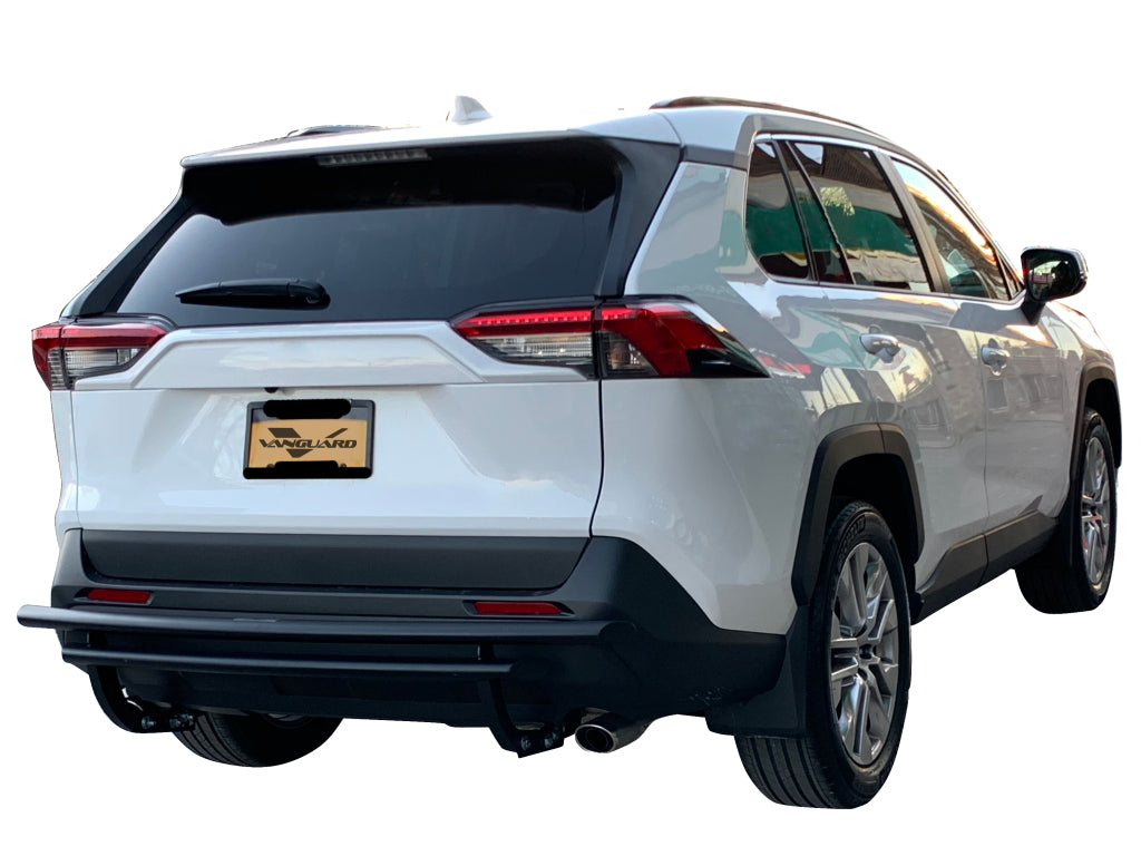 Vanguard Black Powdercoat Rear Guards Rear Bumper Guards Bumper Guard for 2022-2024 lexus nx350h nan