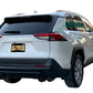 Vanguard Black Powdercoat Rear Guards Rear Bumper Guards Bumper Guard for 2022-2024 lexus nx350 nan