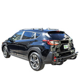 Vanguard Black Powdercoat Rear Guards Rear Bumper Guards Bumper Guard for 2019-2024 subaru crosstrek nan