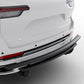 Vanguard Black Powdercoat Rear Guards Rear Bumper Guards Bumper Guard for 2021-2024 jeep grand cherokee l nan
