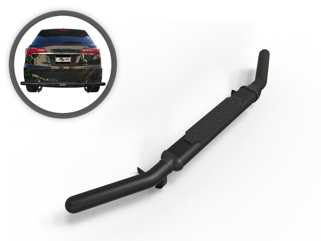 Vanguard Black Powdercoat Rear Guards Rear Bumper Guards Bumper Guard for 2013-2018 acura rdx nan