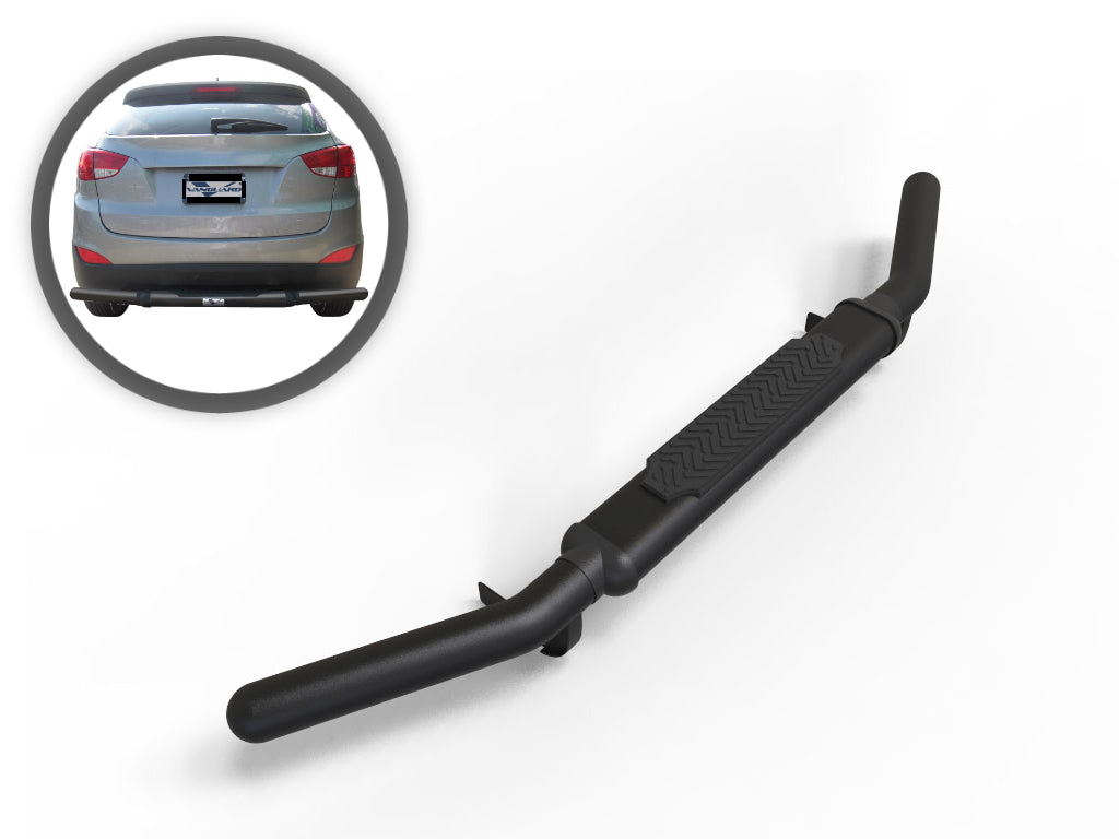 Vanguard Black Powdercoat Rear Guards Rear Bumper Guards Bumper Guard for 2010-2022 kia sportage nan