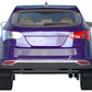 Vanguard Black Powdercoat Rear Guards Rear Bumper Guards Bumper Guard for 2014-2018 subaru outback nan