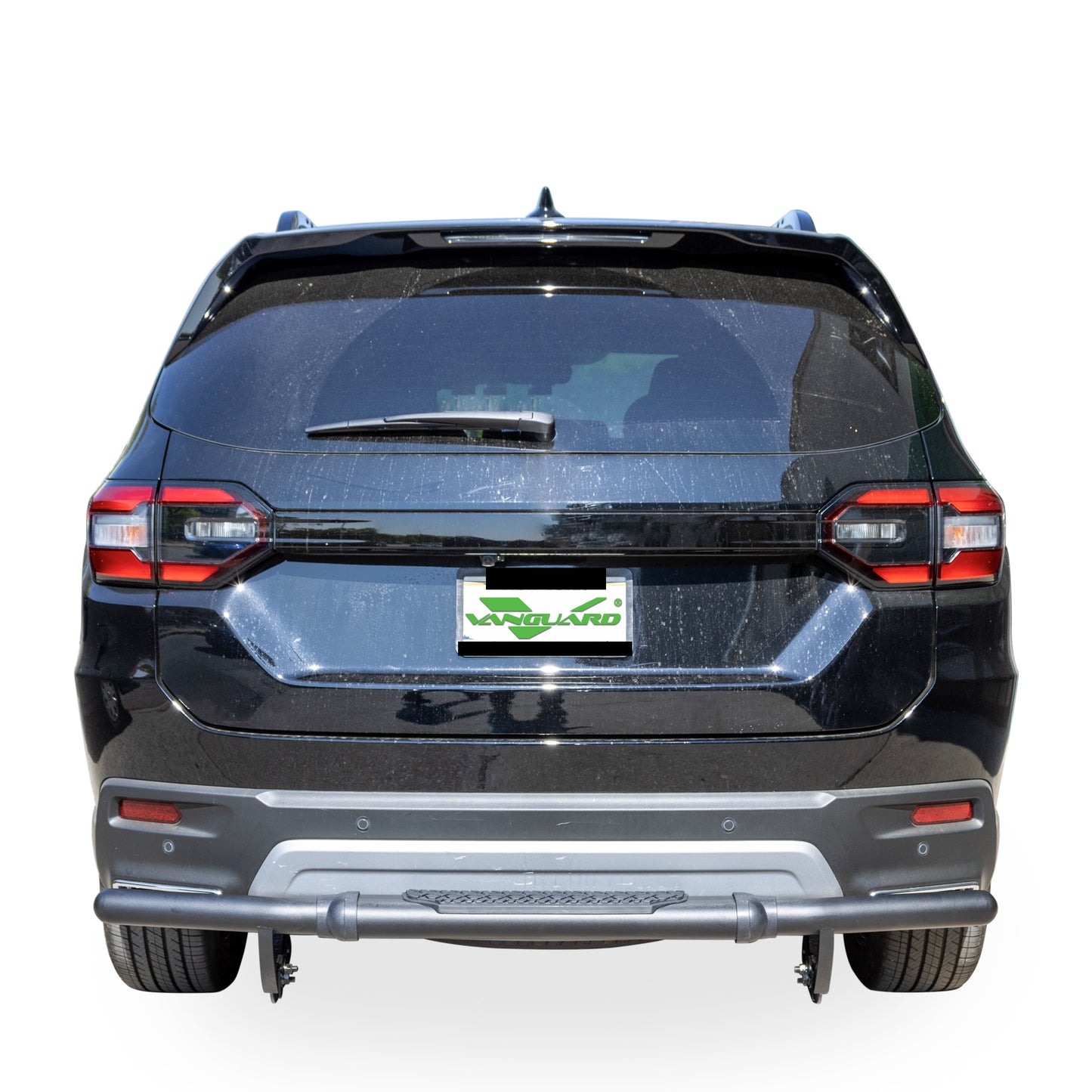 Vanguard Black Powdercoat Rear Guards Rear Bumper Guards Bumper Guard for 2023-2024 honda pilot nan