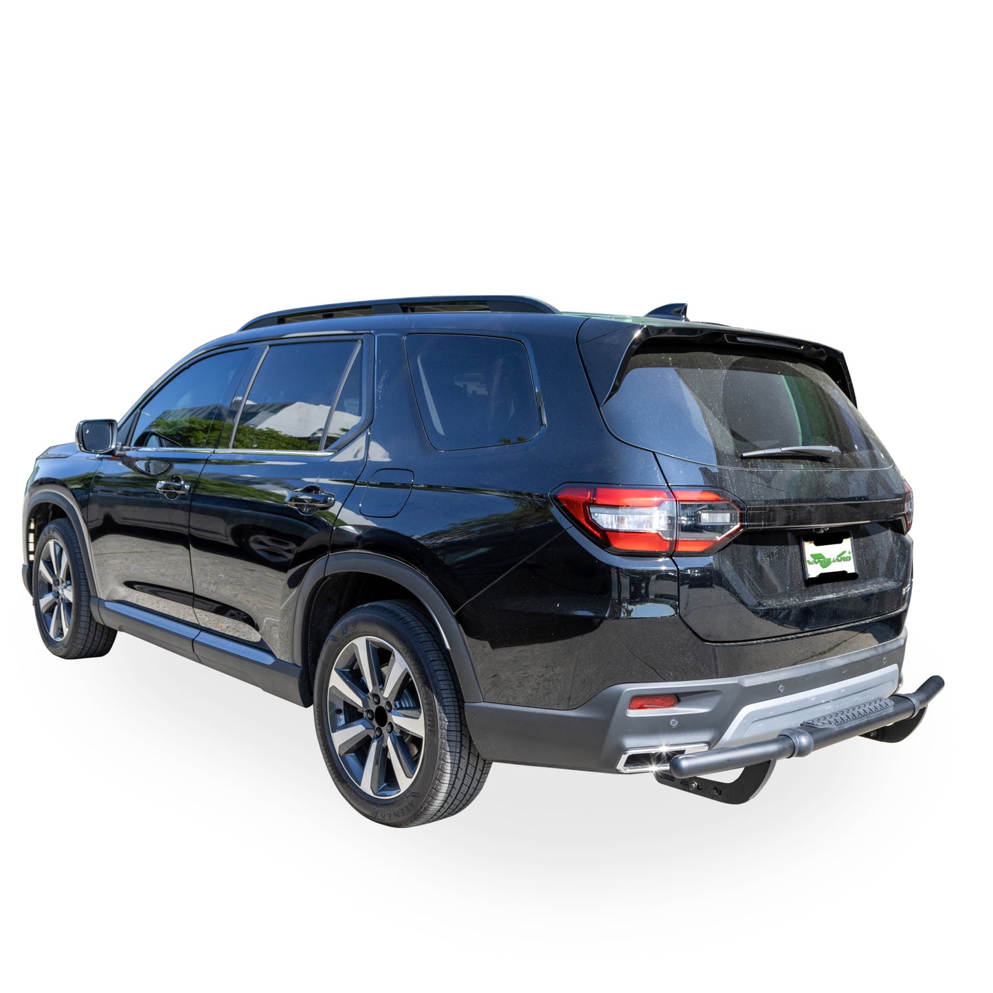 Vanguard Black Powdercoat Rear Guards Rear Bumper Guards Bumper Guard for 2023-2024 honda pilot nan