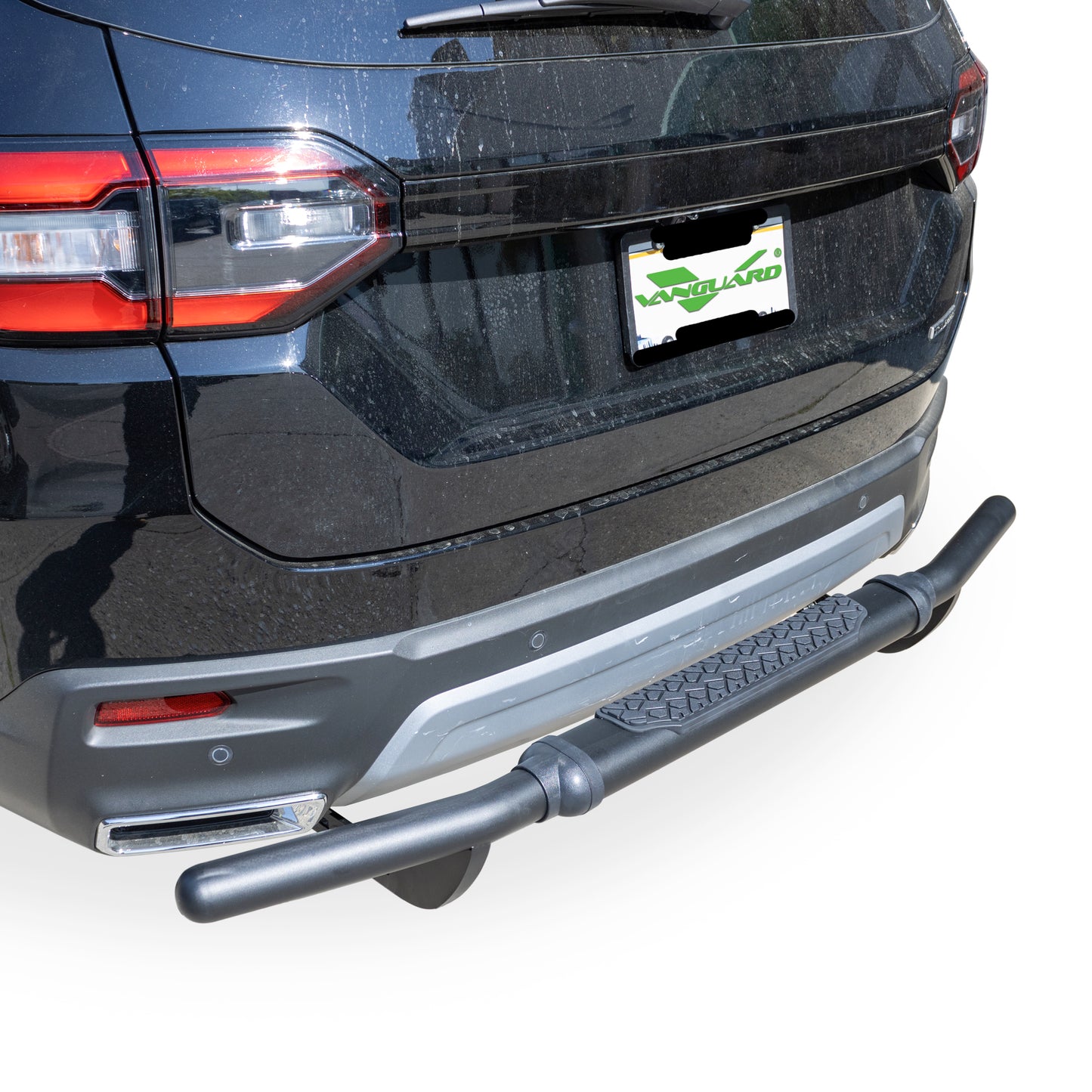 Vanguard Black Powdercoat Rear Guards Rear Bumper Guards Bumper Guard for 2023-2024 honda pilot nan