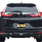 Vanguard Black Powdercoat Rear Guards Rear Bumper Guards Bumper Guard for 2007-2014 mazda cx-9 nan
