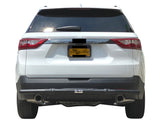Vanguard Black Powdercoat Rear Guards Rear Bumper Guards Bumper Guard for 2017-2024 gmc acadia nan