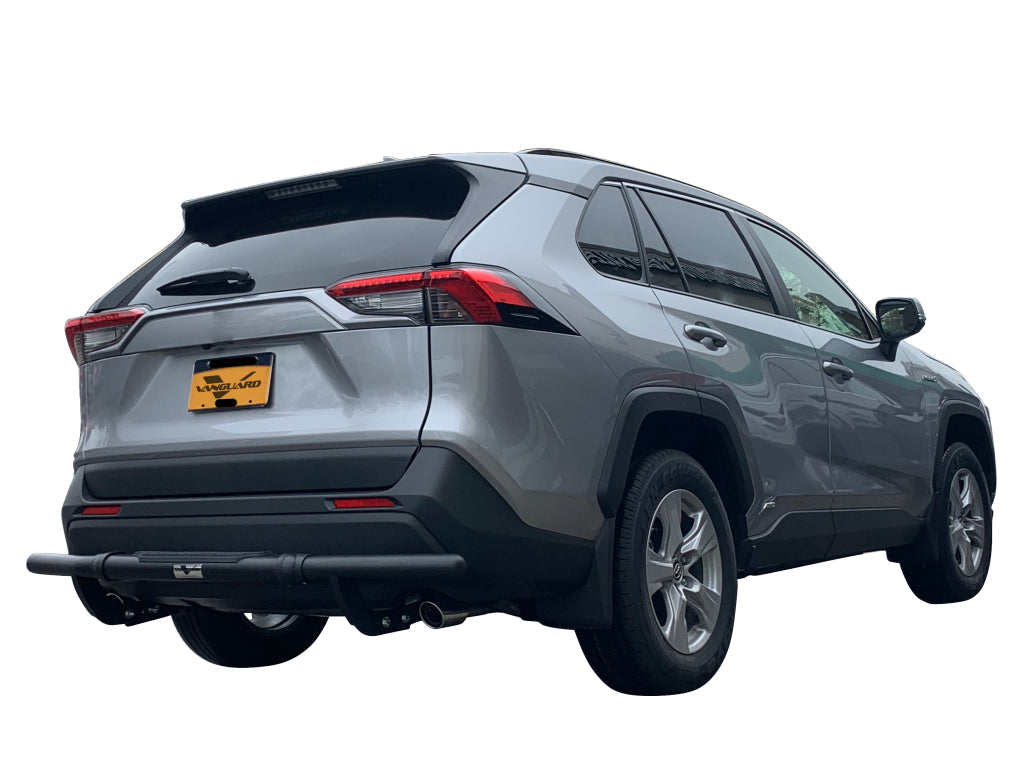 Vanguard Black Powdercoat Rear Guards Rear Bumper Guards Bumper Guard for 2022-2024 lexus nx250 nan
