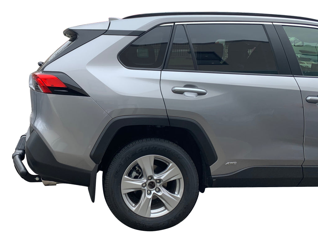 Vanguard Black Powdercoat Rear Guards Rear Bumper Guards Bumper Guard for 2022-2024 lexus nx250 nan