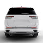 Vanguard Black Powdercoat Rear Guards Rear Bumper Guards Bumper Guard for 2021-2024 jeep grand cherokee l nan