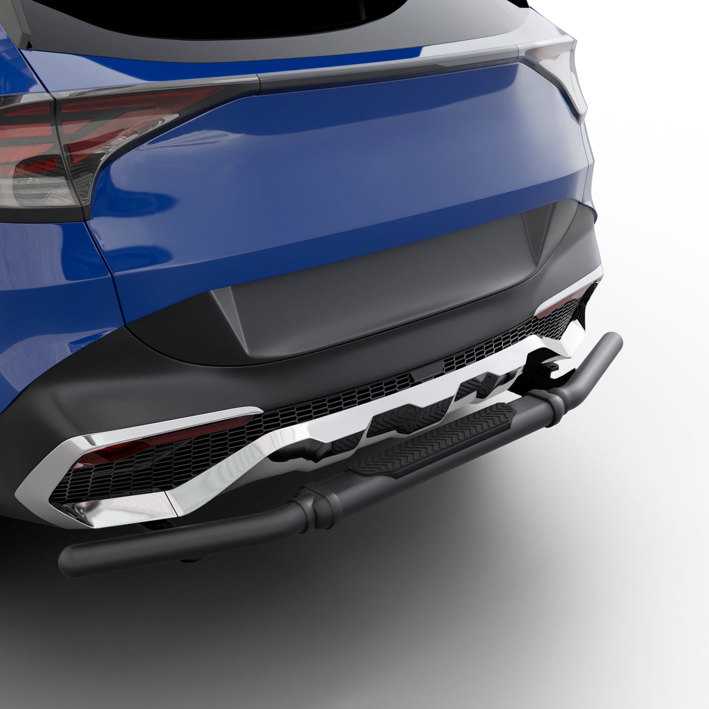 Vanguard Black Powdercoat Rear Guards Rear Bumper Guards Bumper Guard for 2023-2025 kia sportage nan